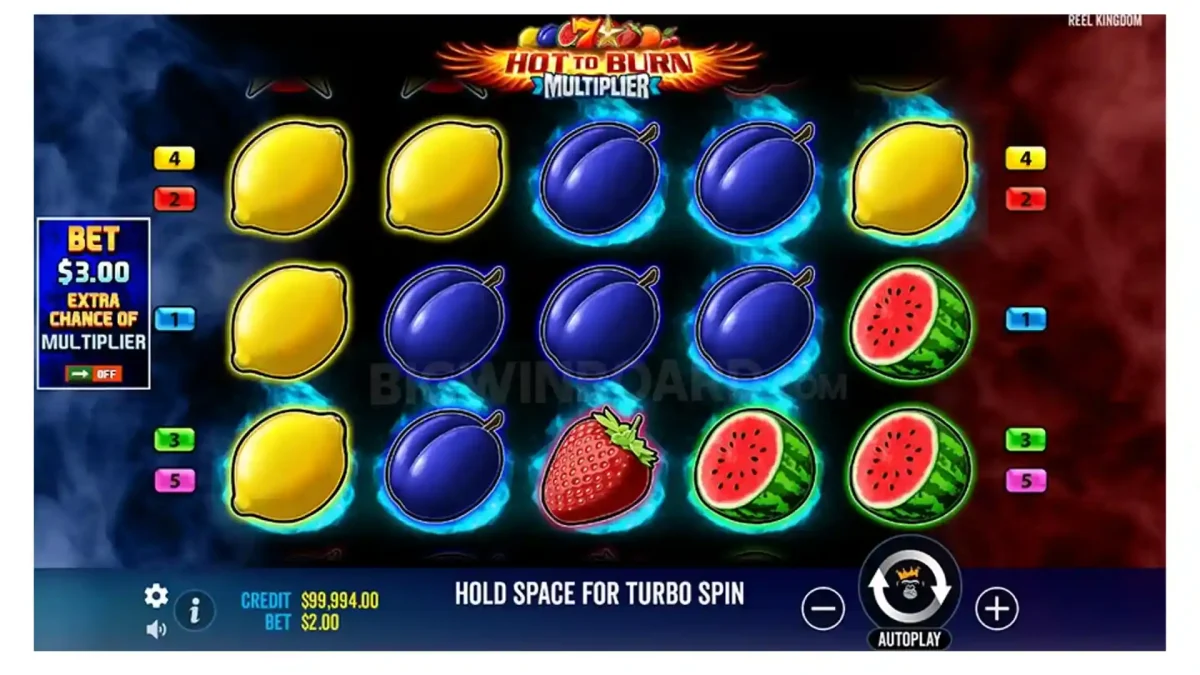 Game Slot Online Gacor Hot To Burn Multiplier