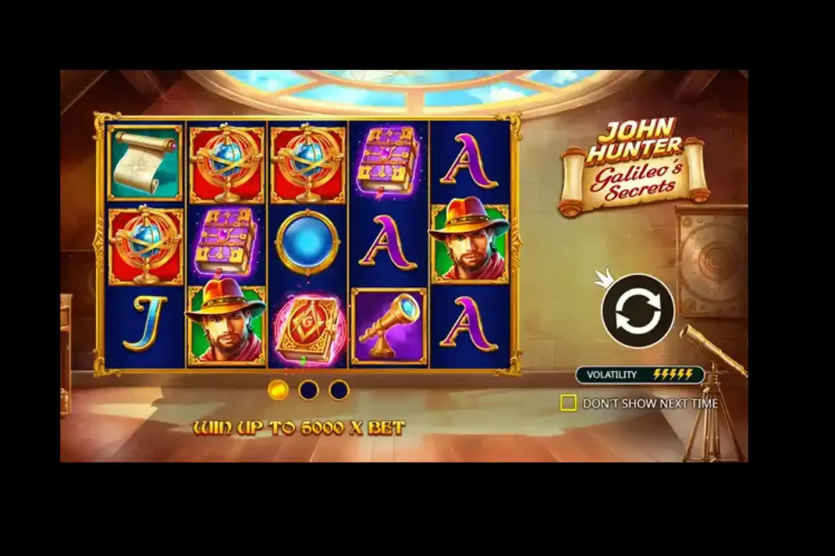 Review Slot Gacor John Hunter And Galileo s Secrets 